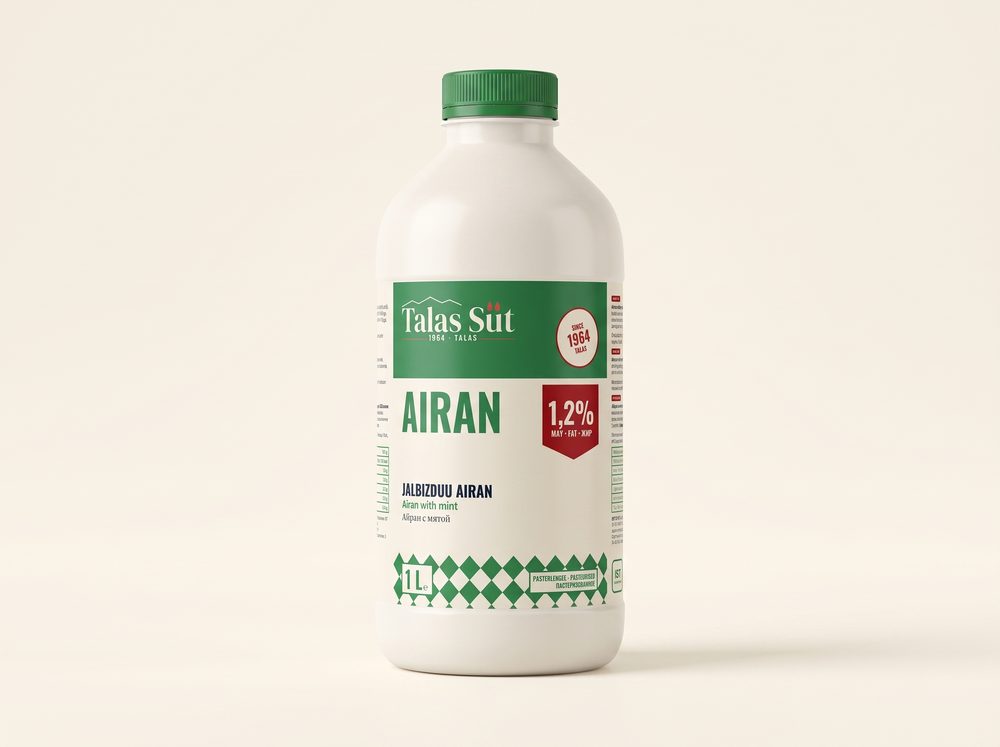 Airan with mint pack