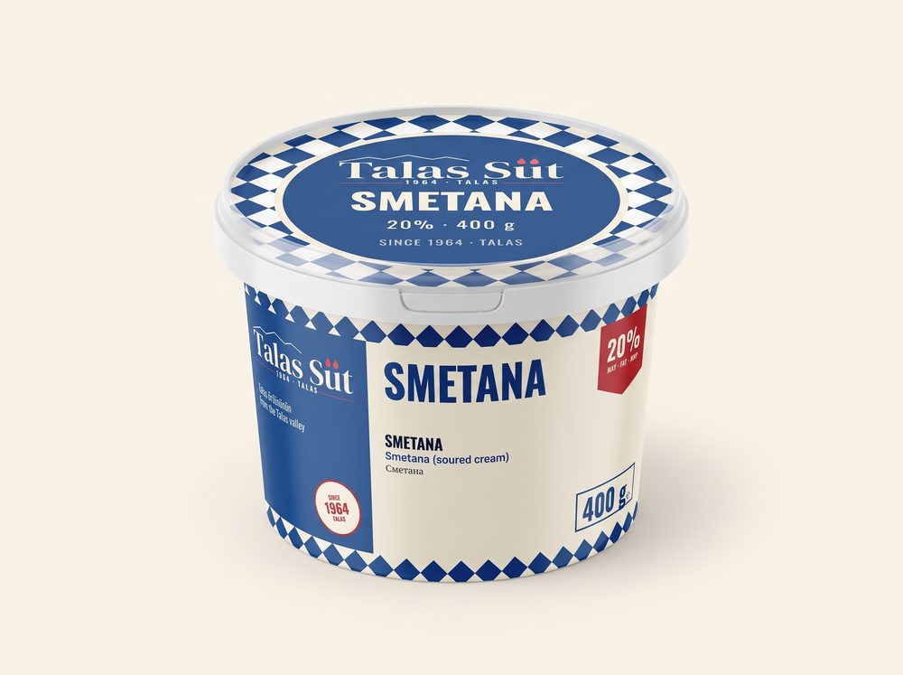 Smetana 20% pack